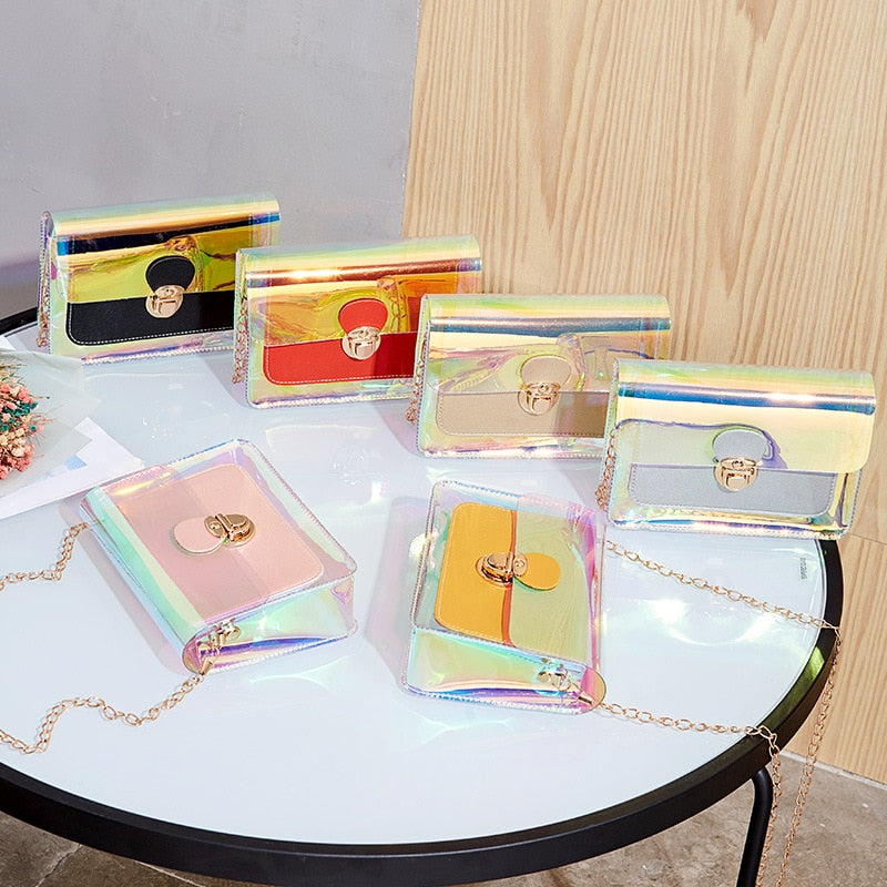 Laser Jelly Shoulder Bags