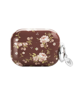 Brown Floral AirPods Pro Case