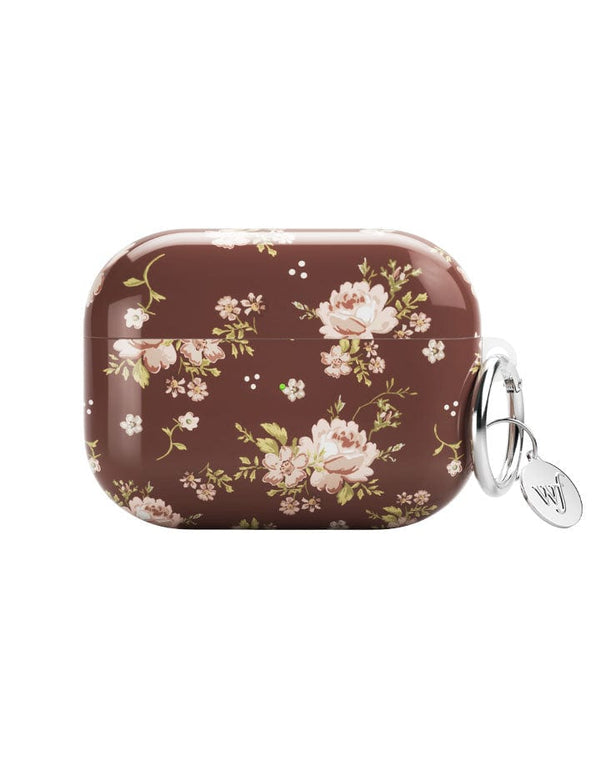 Brown Floral AirPods Pro Gen 2 Case