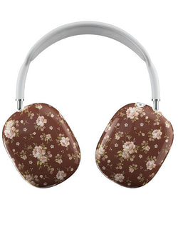 Brown Floral Airpods Max Cover