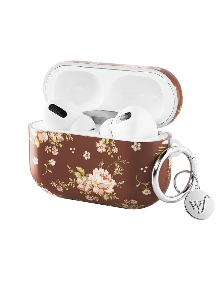 Brown Floral AirPods Pro Case