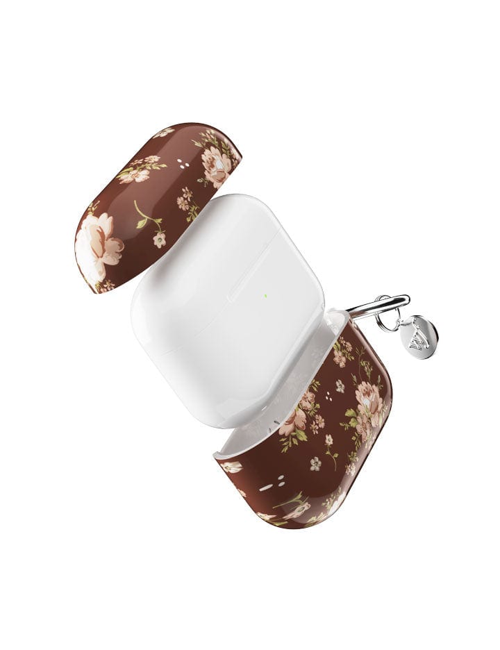 Brown Floral AirPods Pro Gen 2 Case