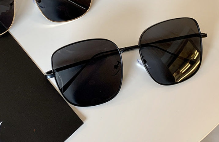 Square Metal Shade Sunglasses