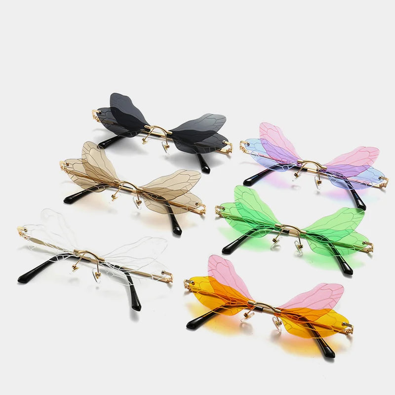 Dragonfly Steampunk Sunglasses