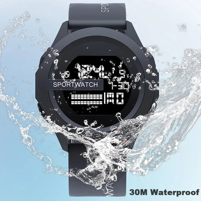 Timekeeping Electronic Wristwatch