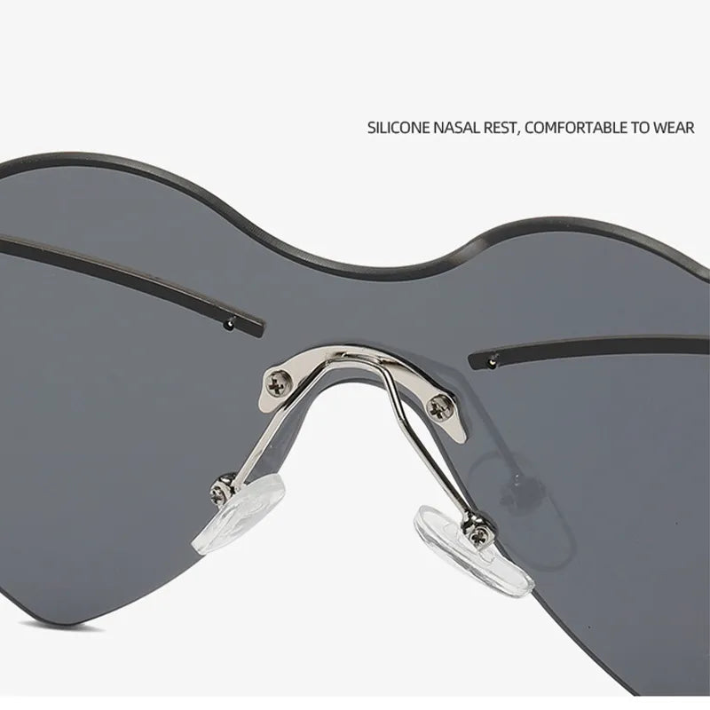 Rimless Sun Glasses