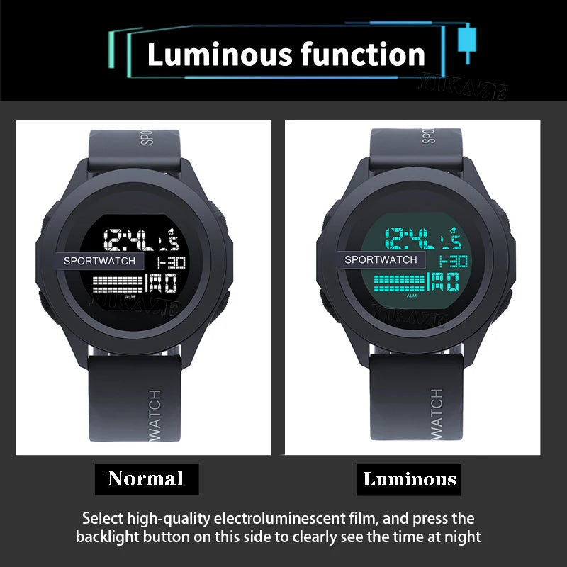 Timekeeping Electronic Wristwatch