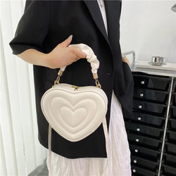 Heart-shaped Lovely Shoulder Bags