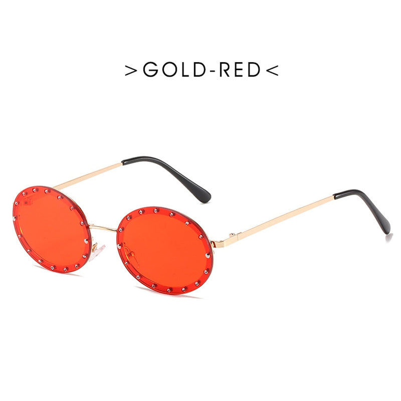 Luxury Oval Sunglasses