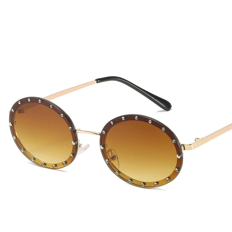 Luxury Oval Sunglasses