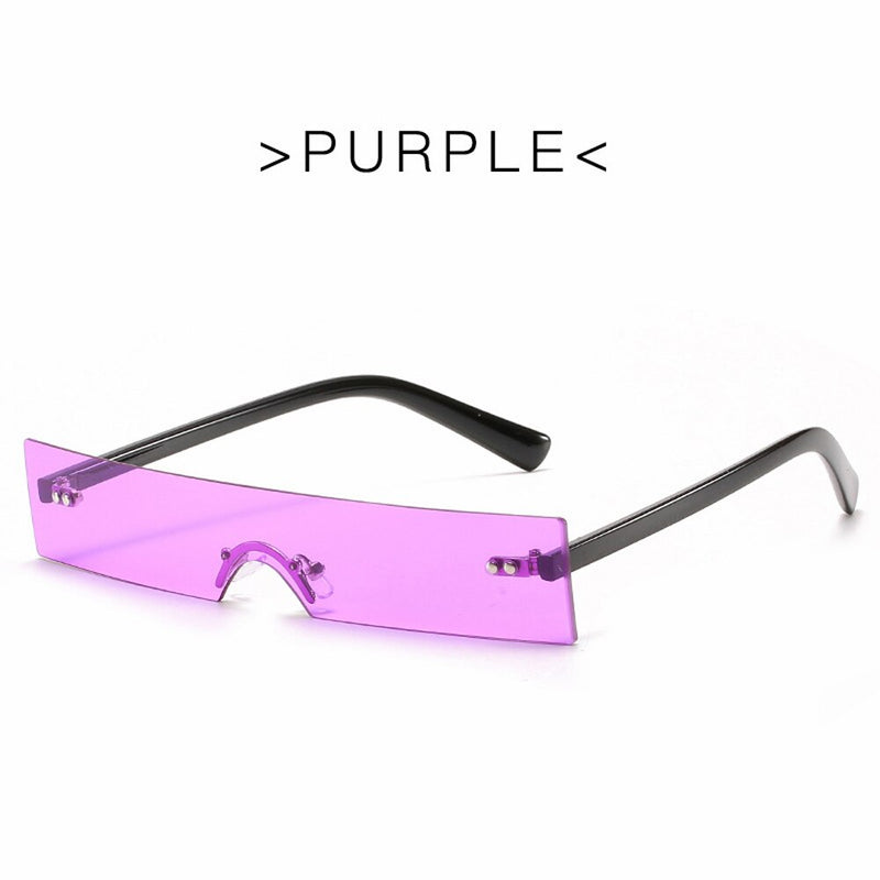 Oversized Rimless Designer Shades