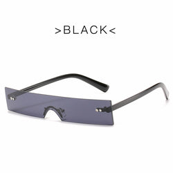 Oversized Rimless Designer Shades