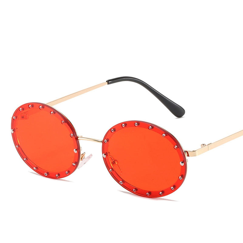 Luxury Oval Sunglasses