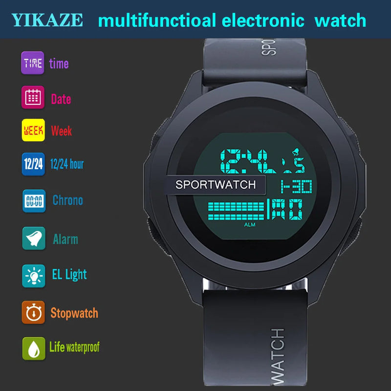 Timekeeping Electronic Wristwatch