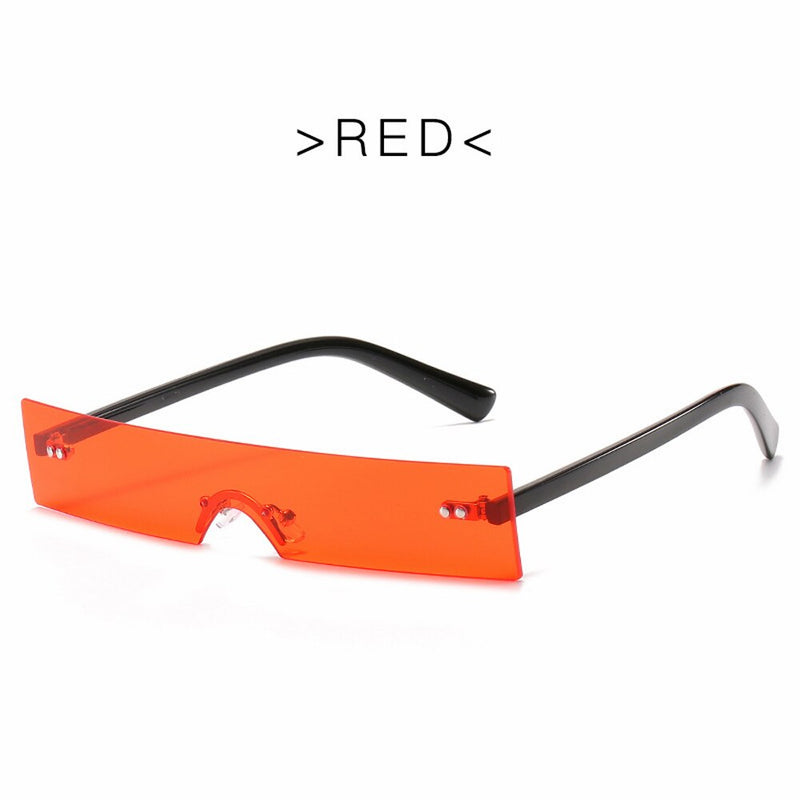 Oversized Rimless Designer Shades