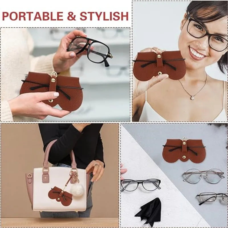 Sunglasses Bag Portable Glasses Storage Bag Soft