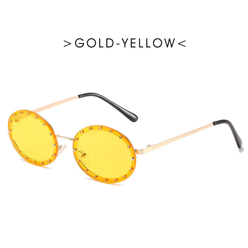 Luxury Oval Sunglasses