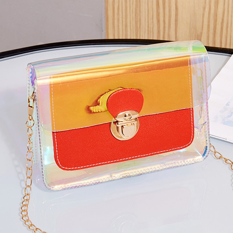 Laser Jelly Shoulder Bags