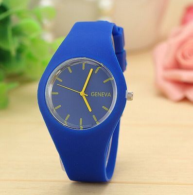 Silicone Strap Leisure Watch - waterproof