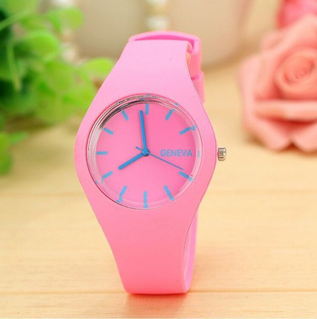 Silicone Strap Leisure Watch - waterproof