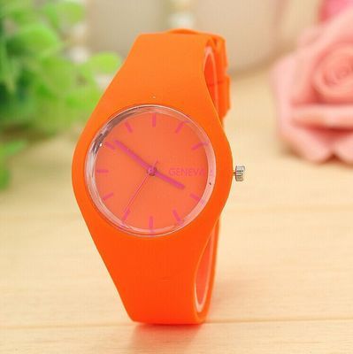 Silicone Strap Leisure Watch - waterproof